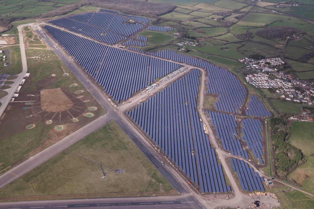 Bradenstoke Solar Farm: powering Wiltshire with clean energy.