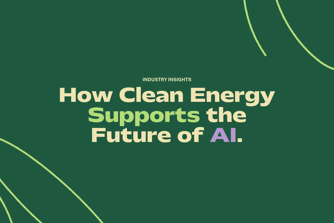 How clean energy supports the future of AI