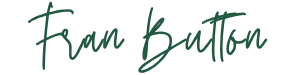 'fran button' in a signature style font